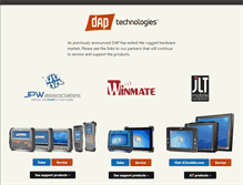 Tablet Screenshot of daptech.com